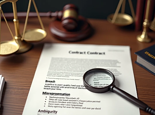 Various types of contractual conflict
